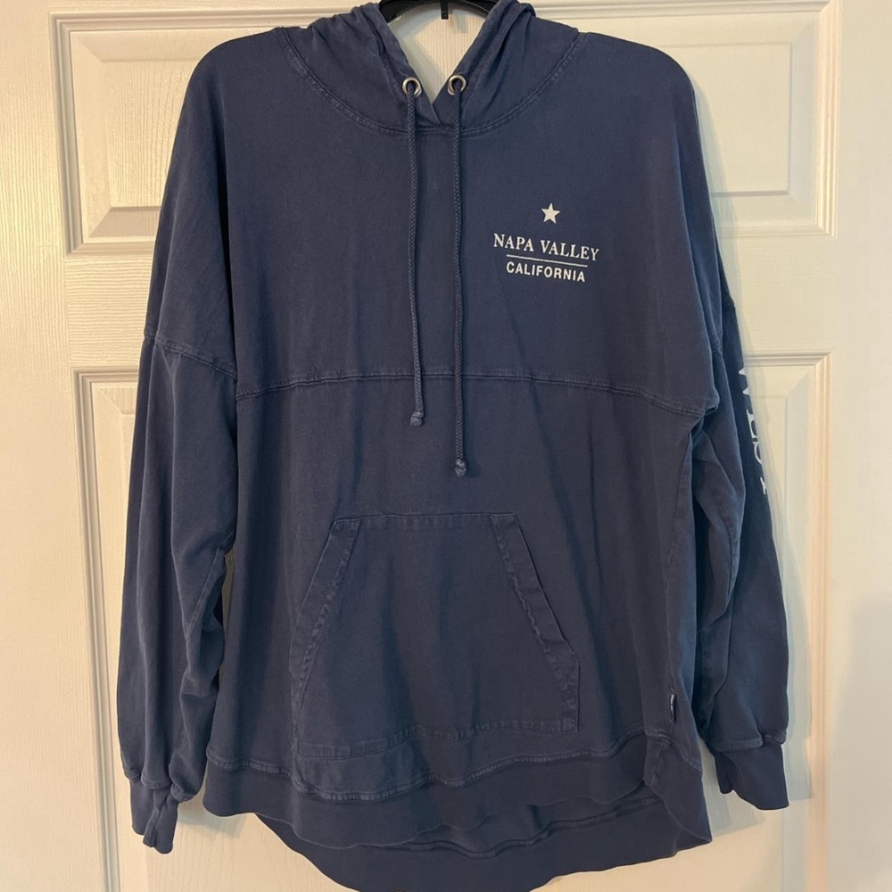 Lightweight Blue Hoodie
